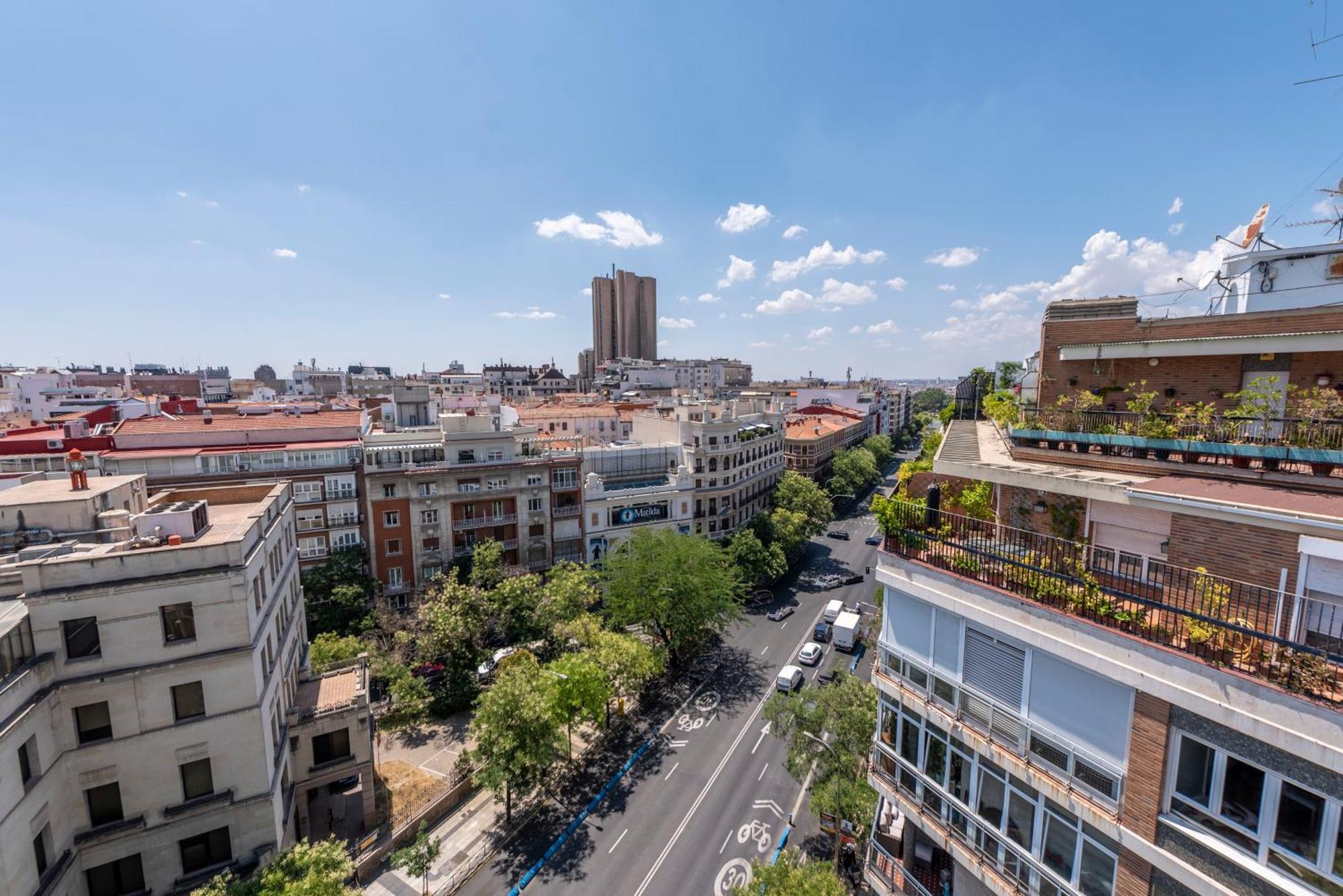 Alcala Street View Lägenhet Madrid Exteriör bild